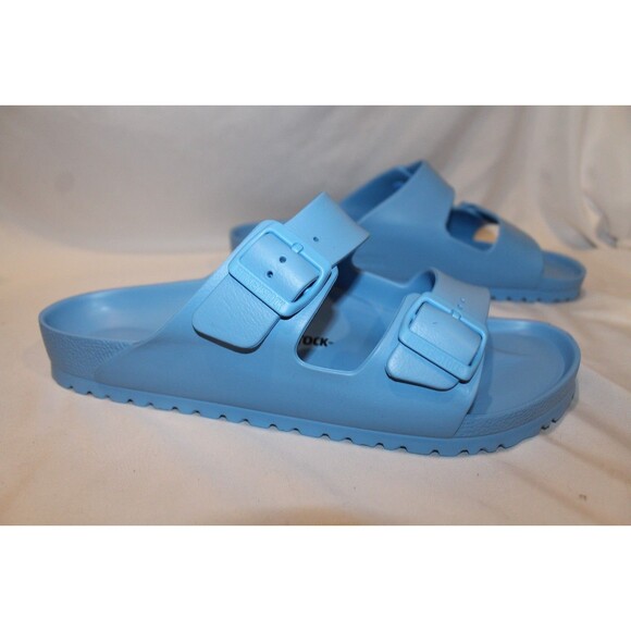 Birkenstock Men Arizona Essentials EVA Sandals SKY BLUE NIB REG - Picture 2 of 6